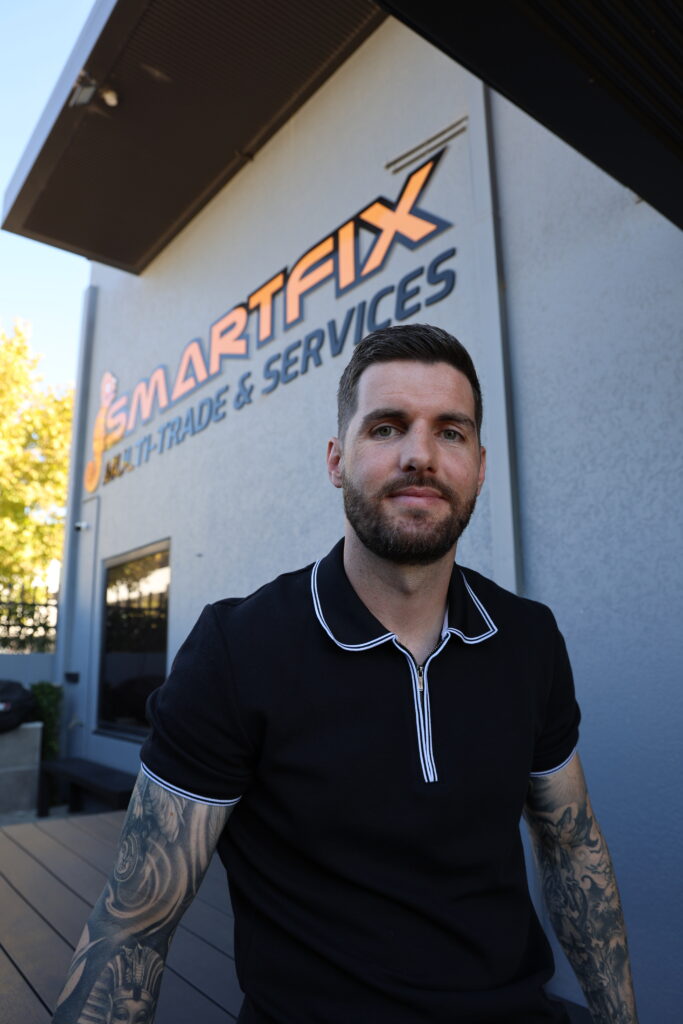 Kane Tyler Smith. Founder & CEO of Smartfix Electrical & Air con