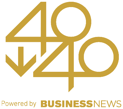 40under40 powered by Business News logo